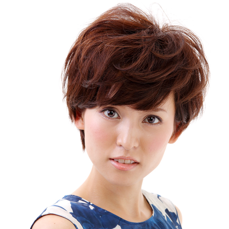 ショートヘアスタイル